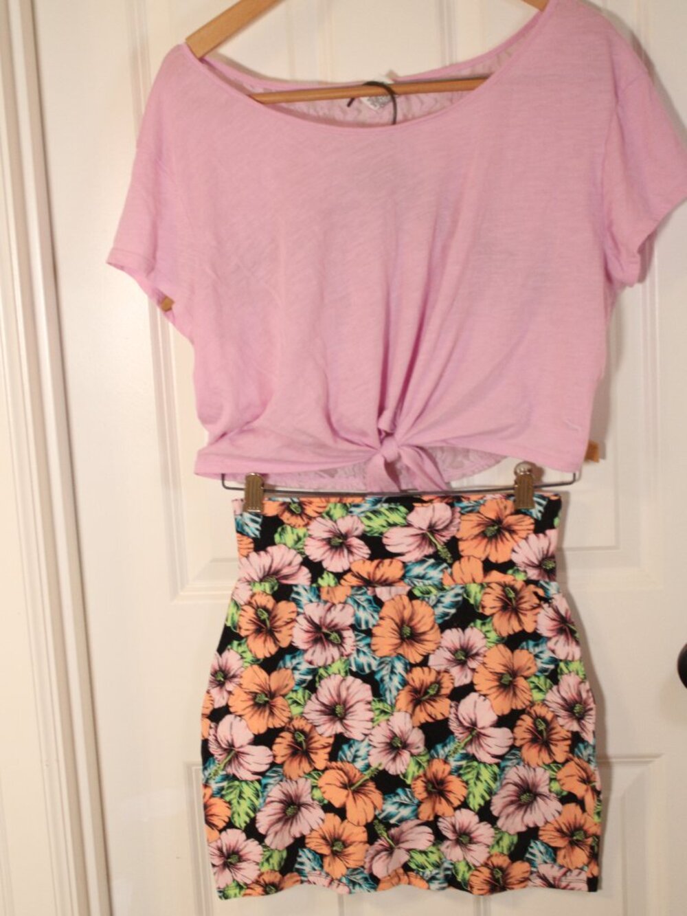 PINK Victoria's Secret Skirt and top set Size L